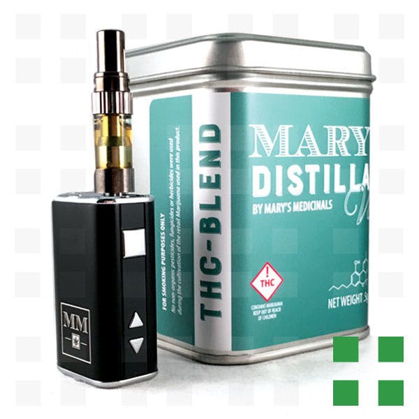 [REC] Mary's Distillate THC Blend Vape Kit