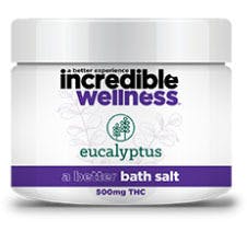 REC TOPICALS - Incredible Wellness Eucalyptus Bath Soak 100mg THC