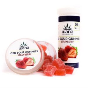 (REC) WANA - Strawberry Gummies CBD 50mg