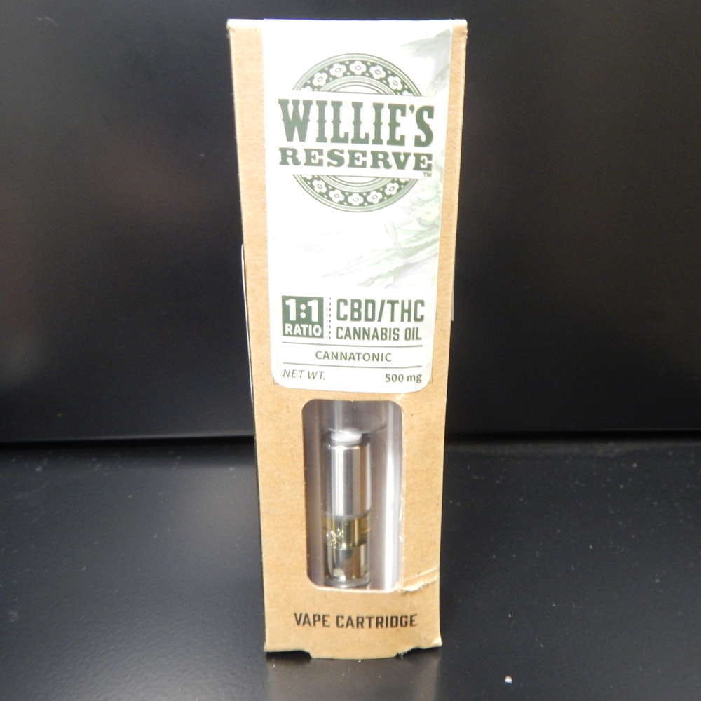 [REC] Willie's Reserve Vape Cartridge CBD 1:1