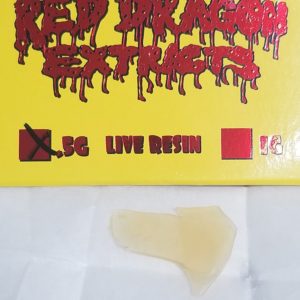 RED DRAGON EXTRACTS .5G LIVE RESIN