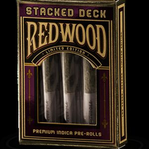 Redwood Stacked Deck Assorted 5pk