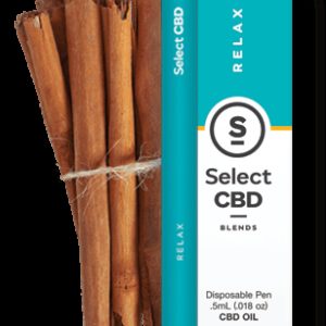 Relax+Cinnamon (CBD) Flavored Disposable Pen | Select CBD