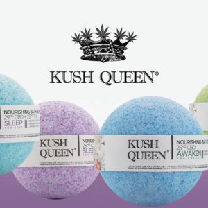 Relax Bath Bomb Pure CBD by Kush Queen