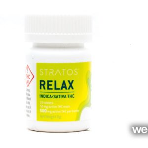 Relax (Hybrid THC) Capsules 100mg