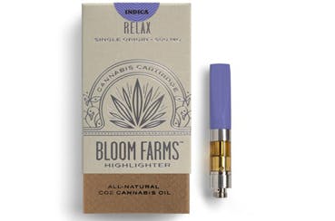 Relax Indica Cookies BX Cartridge (500mg) (Bloom Farms)