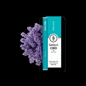 Relax - Lavender 500mg CBD Disposable (Select CBD)