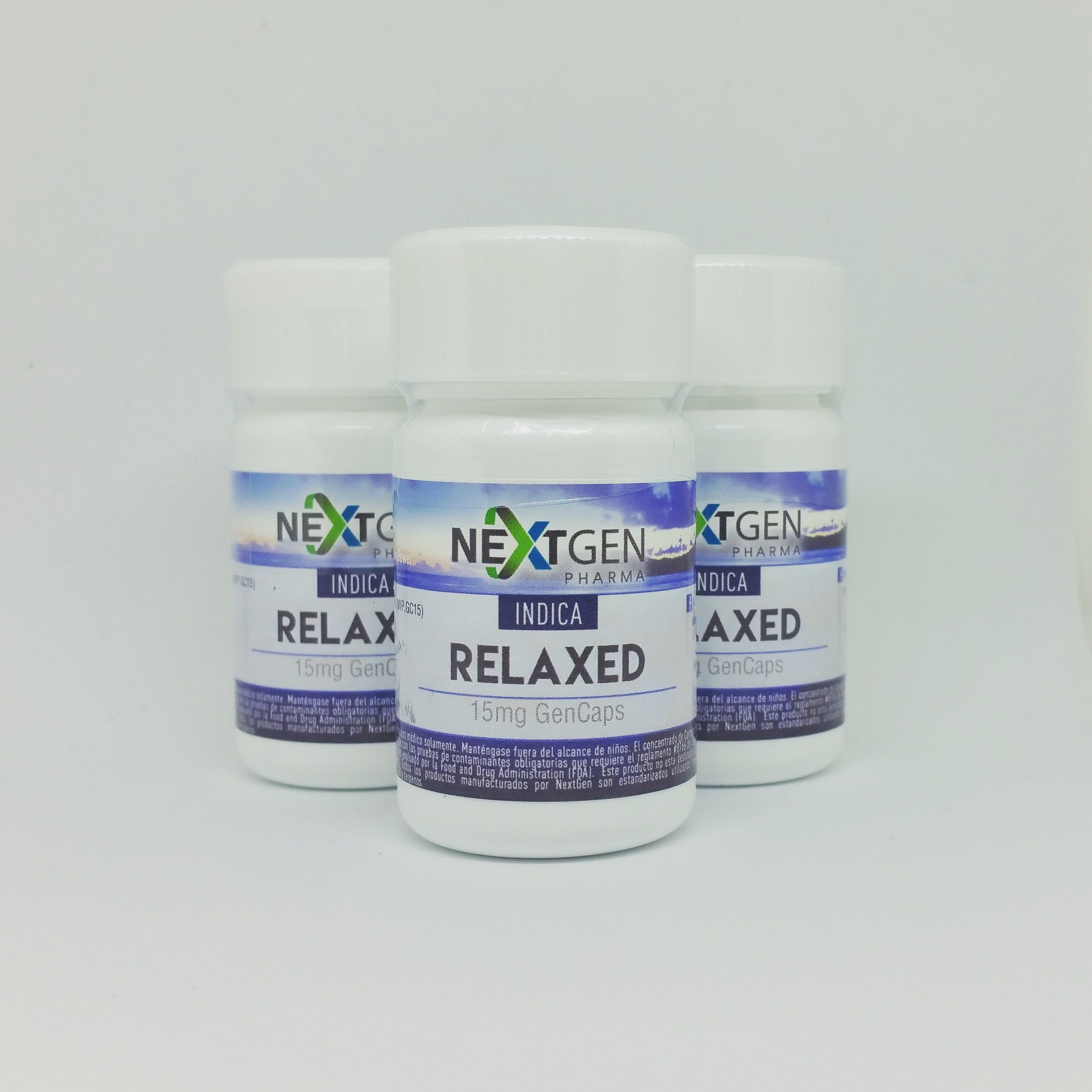 RELAXED - 15mg THC capsules