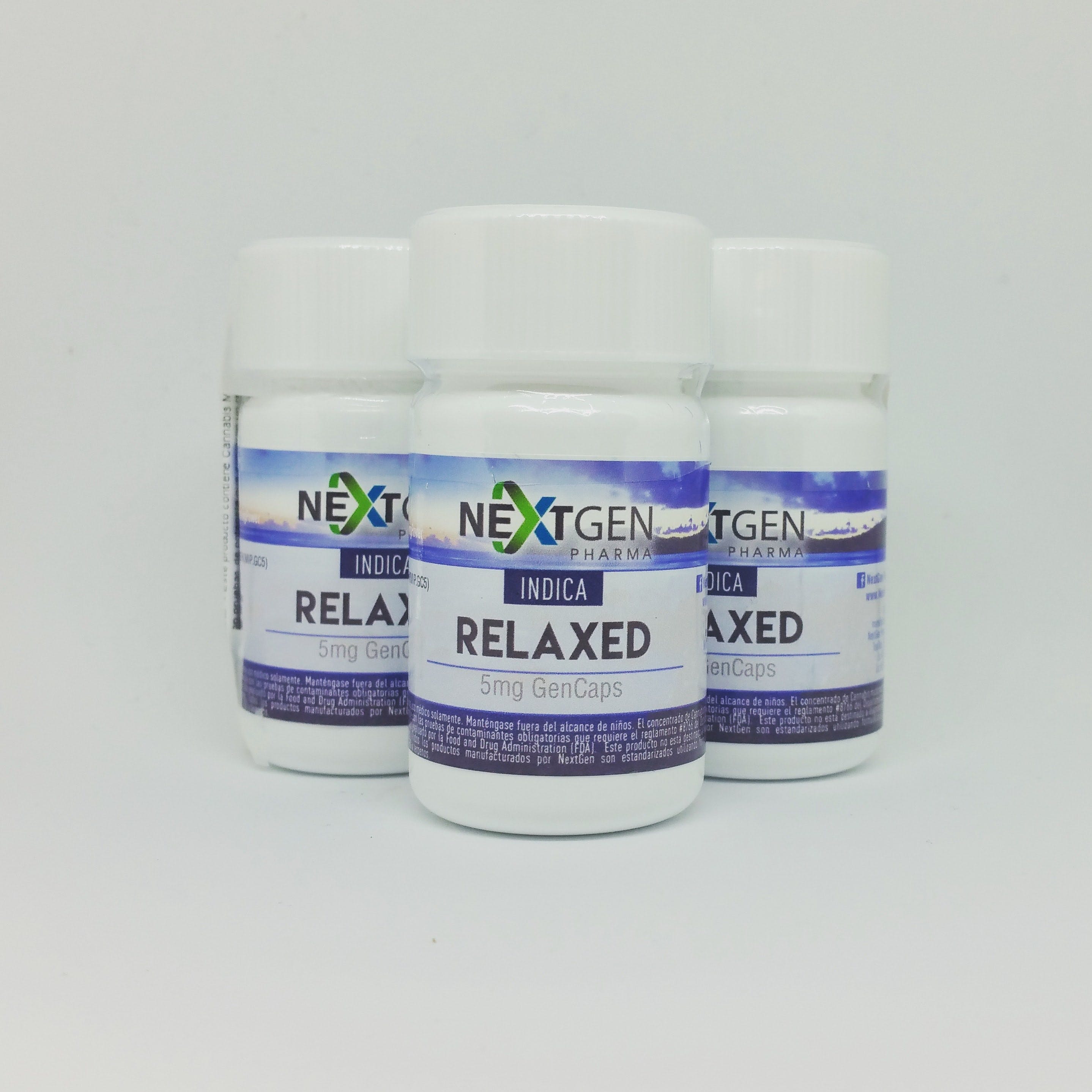 RELAXED - 5mg THC capsules
