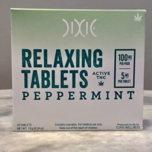 Relaxing Peppermint Tablets by Dixie
