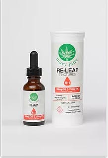 Re:leaf 6:1 900 mg CBD 150 mg THC