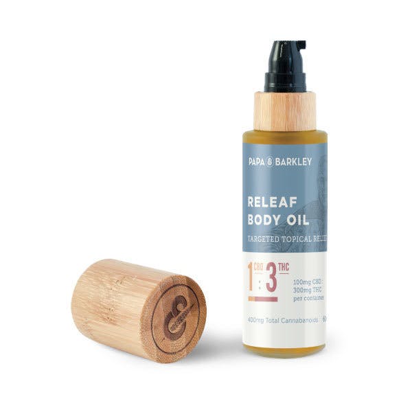 Releaf™ Massage Oil 1:3 CBD:THC