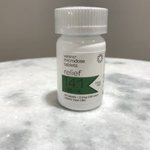 Relief 14:1- Verano Microdose Tablets
