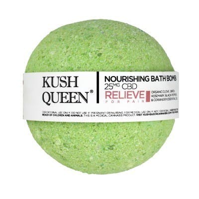 Relieve CBD Bath Bomb by Kush Queen