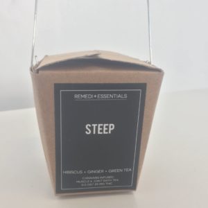 Remedi Essentials Steep Cannabis infused Bath Tea - Hibiscus + Ginger + Green Tea Muscle & Joint