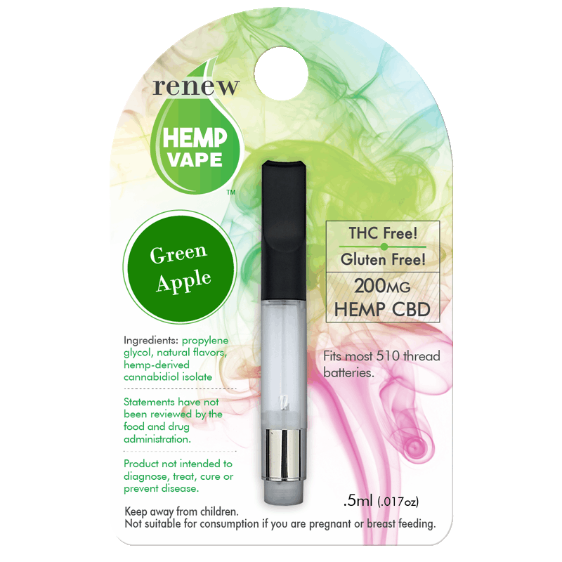 Renew Hemp - Green Apple Vape Distillate
