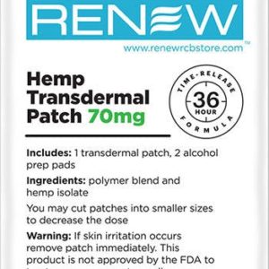 Renew Hemp - Transdermal Patch