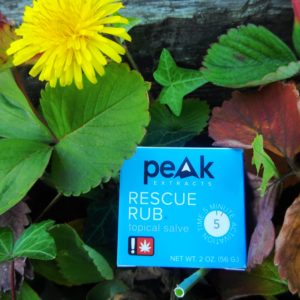 Rescue Rub (large) by Peak Extracts