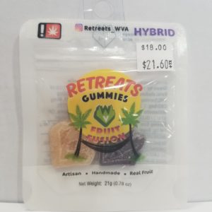 Retreats Gummies - Fruit Fusion Hybrid