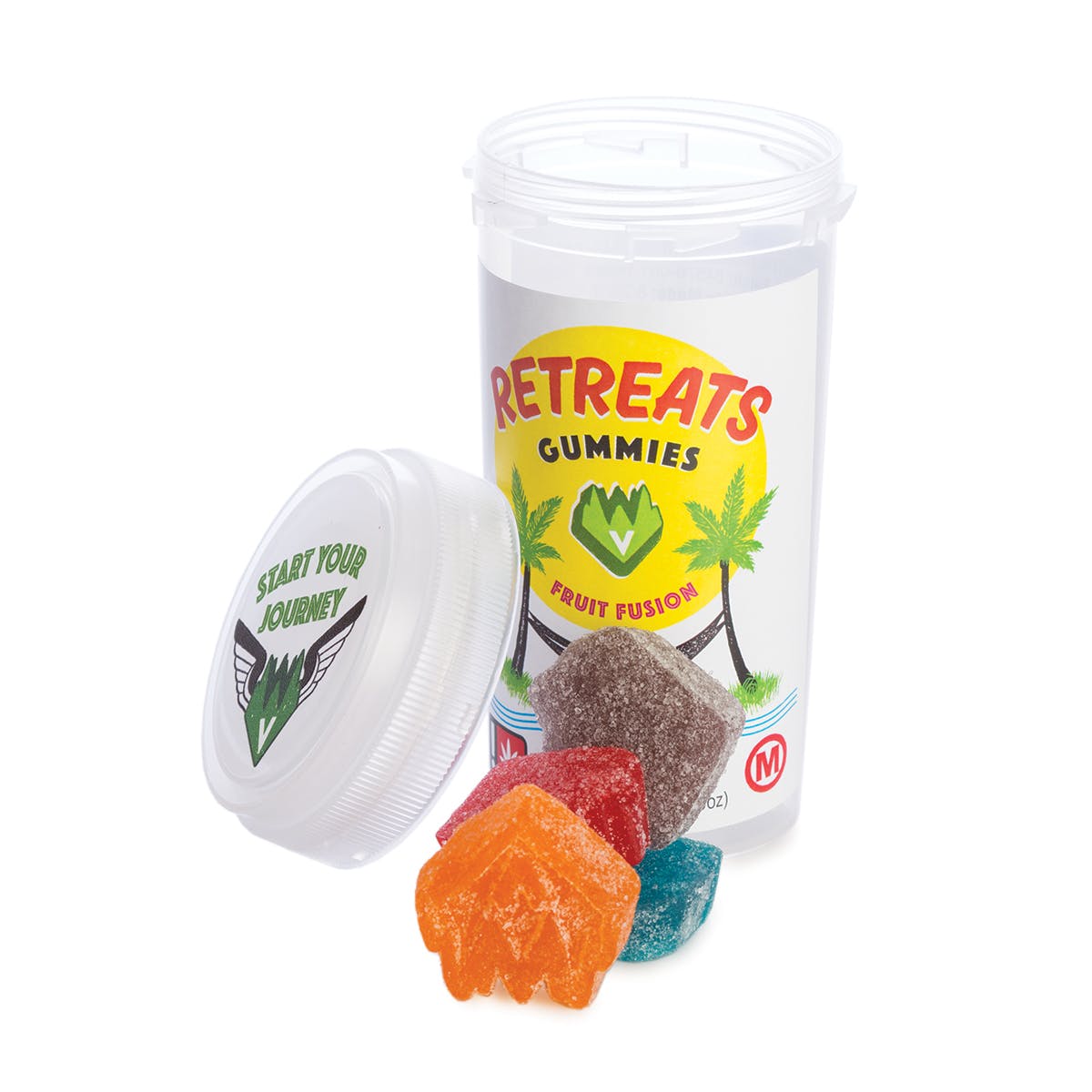 Retreats Gummies - Fruit Fustion 100mg MED