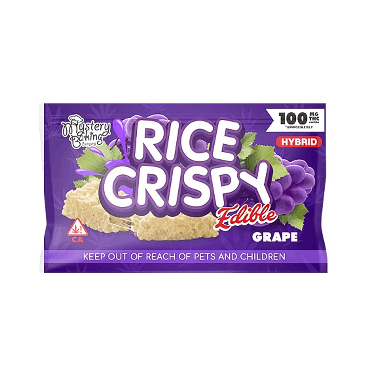 Rice Crispy - Grape 100mg