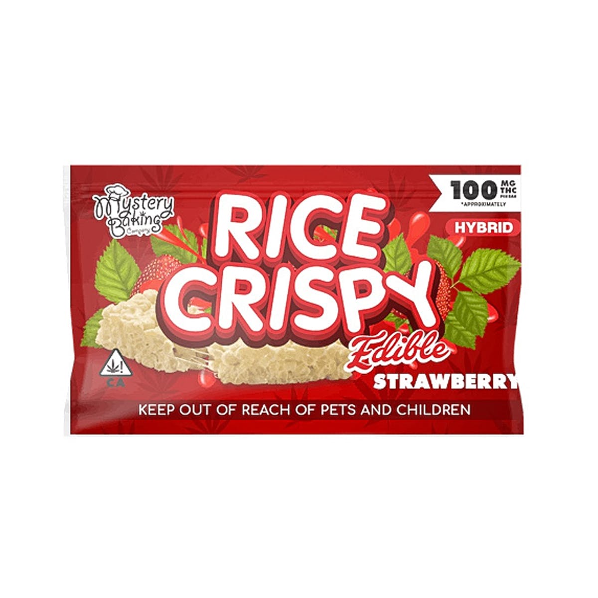 Rice Crispy - Strawberry 100mg