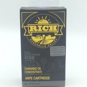 Rich Cannabis CO2 Cartridge (1/2G ) - SFV OG