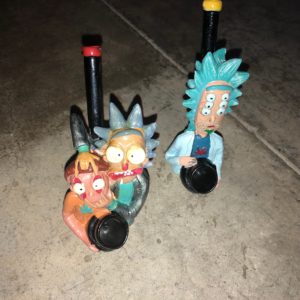 Rick & Morty & Yoshi Pipe