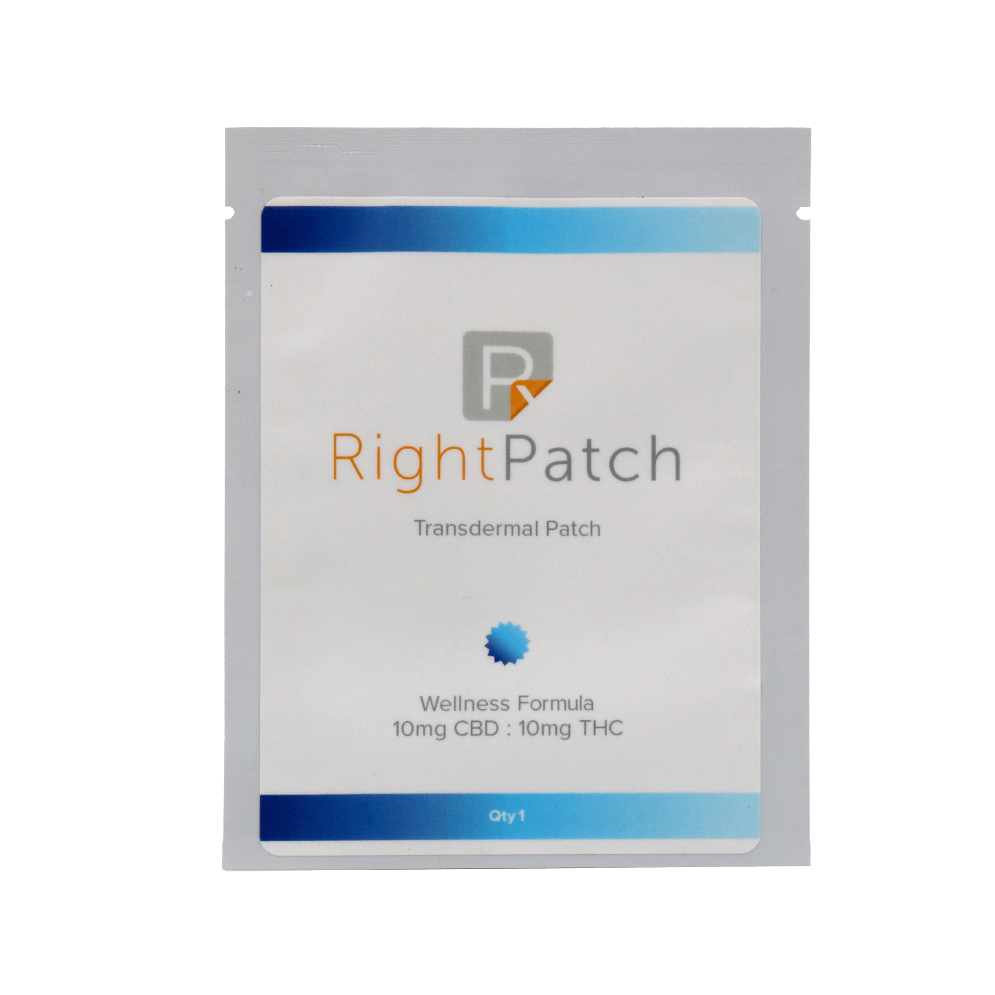 Right Patch-(Wellness)Transdermal Patch 10mg THC:10mg CBD