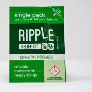 Ripple - Single Relief - 20:1 - CBD/THC - .5mg
