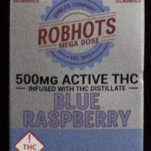 Robhots Blue Raspberry Multipack Gummies 500mg