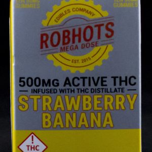 Robhots Strawberry Banana Multipack Gummies 500mg