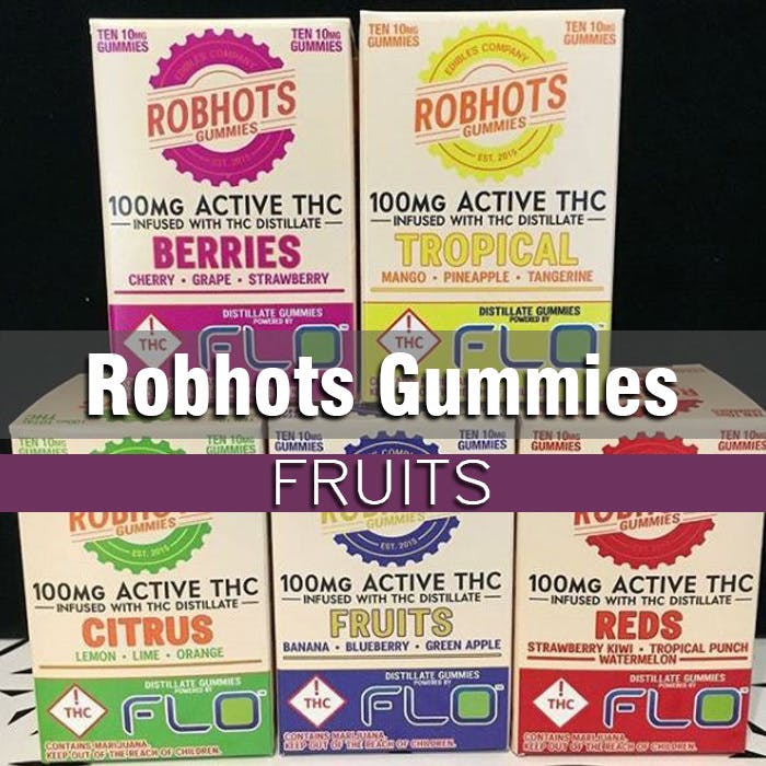 Robhots | Tropical Gummies Multipack | 100mg