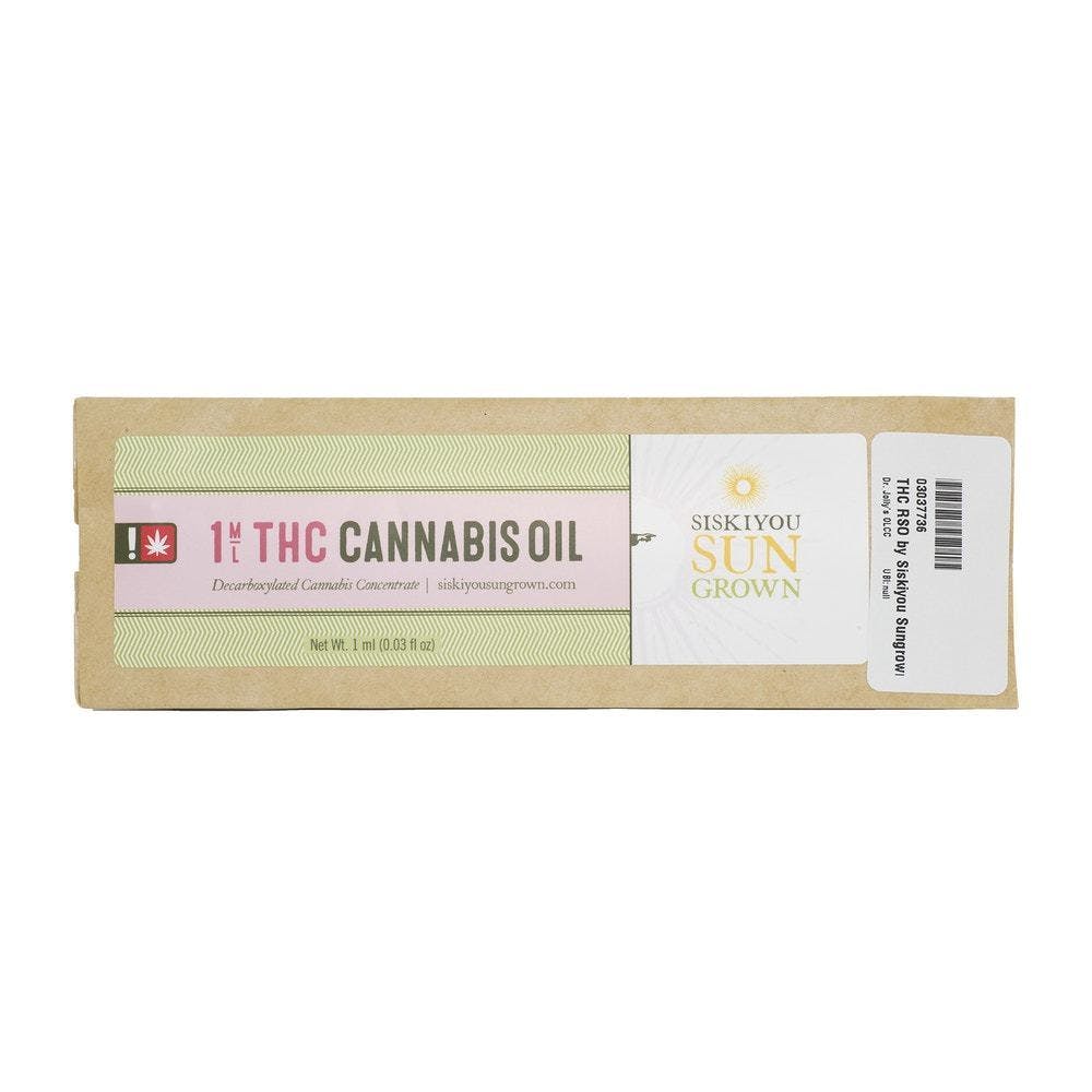 RSO - THC Cannabis Oil