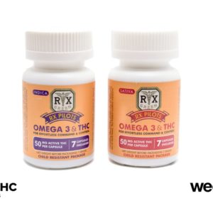 RX Green Omega 3 / THC Pills