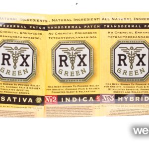 RX Green THC:CBD Patch