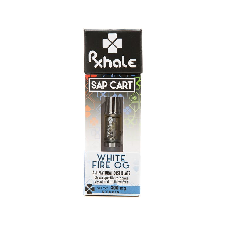 RXHALE Vape Cartridges $25/300mg, $35/500mg, $55/g ea.