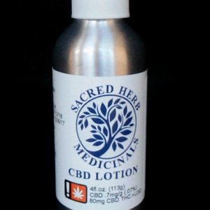 Sacred Herb Medicinals CBD Lotion