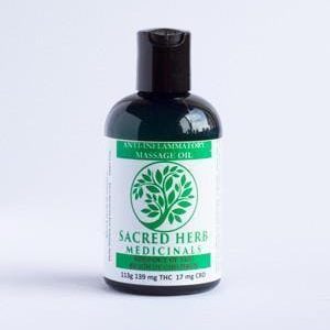 Sacred Herb Medicinals | Massage Oil | 4 oz