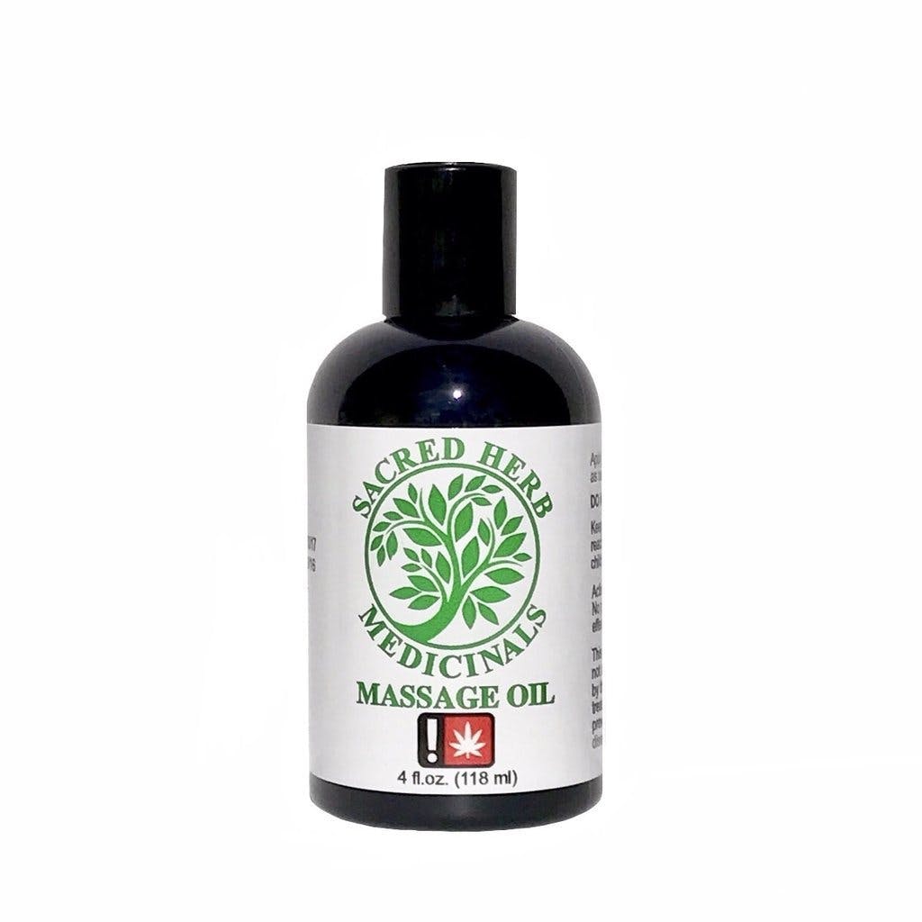Sacred Herb Medicinals- Massage Oil 4oz. - 1A4010300006CA3000002690