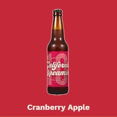 **SALE**Cranberry Apple Soda by California Dreamin'
