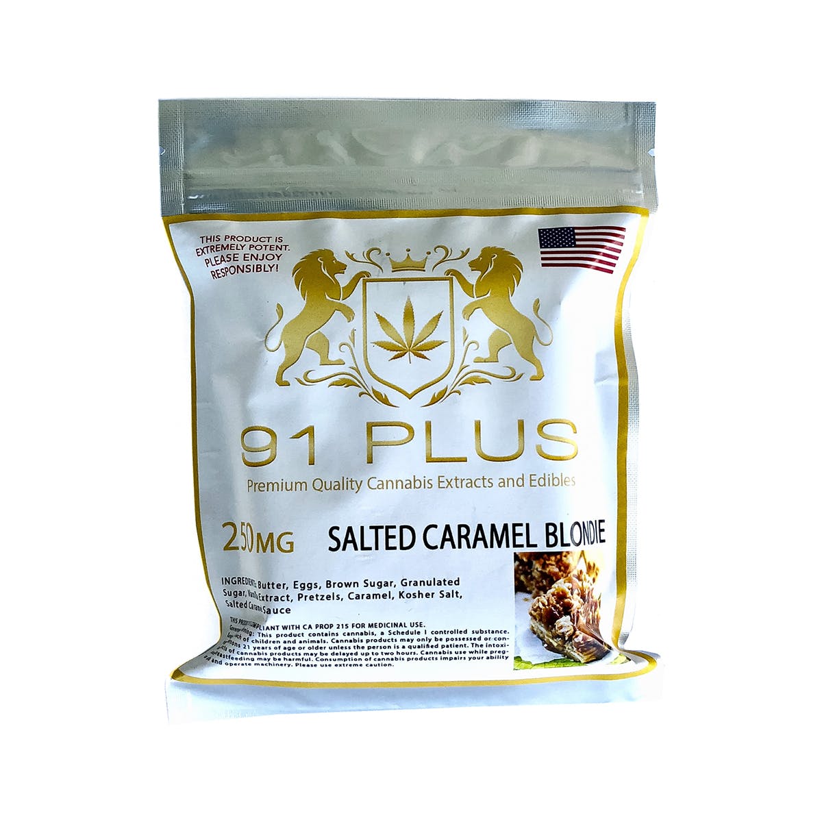 Salted Caramel Blondie 250mg