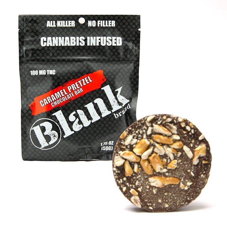 marijuana-dispensaries-coast-to-coast-collective-in-canoga-park-salted-caramel-pretzel-chocolate-bar-100mg