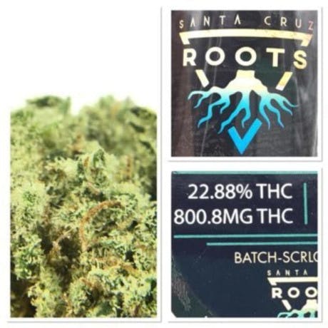 Santa Cruz Roots Lemon Cream 22.88%THC