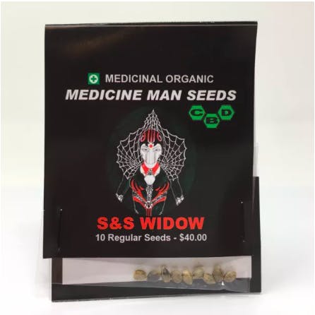 S&S Widow Seeds (CBD) - Medicine Man Seeds