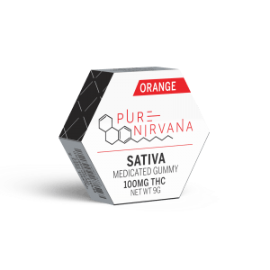 Sativa 100mg Gummie - Pure Nirvana