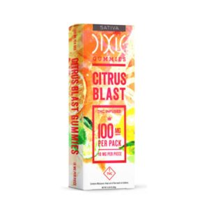 Sativa Citrus Blast Gummies 100mg
