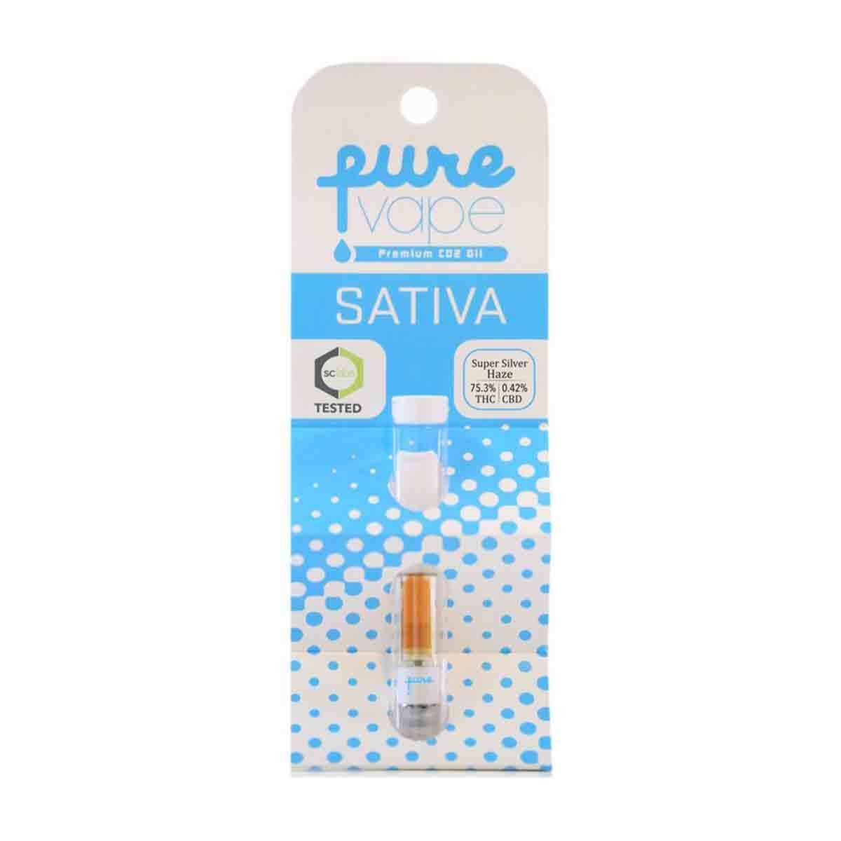 Sativa CO2 Cartridge - Super Silver Haze
