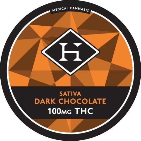 Sativa Dark Chocolate 100mg HASHMAN