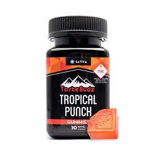 Sativa Tropical Punch 100mg gummies
